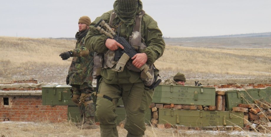 Бойцы АТО в Донбассе / Фото пресс-центра полка Азов