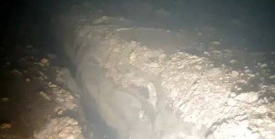 Северный поток, взрыв Северный поток, подрыв северного потока, трещины Северный поток