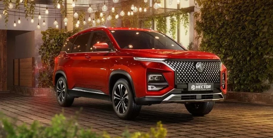 MG Hector 2023, новый MG Hector, MG Hector, кроссовер MG