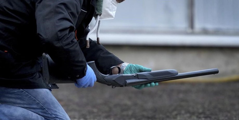 Полиция на месте преступления, германи, стрельба