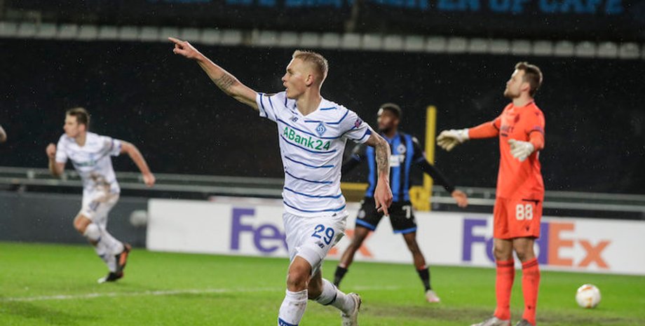 футбол, фк Динамо, ФК Брюгге, Лига Европы, Бельгия