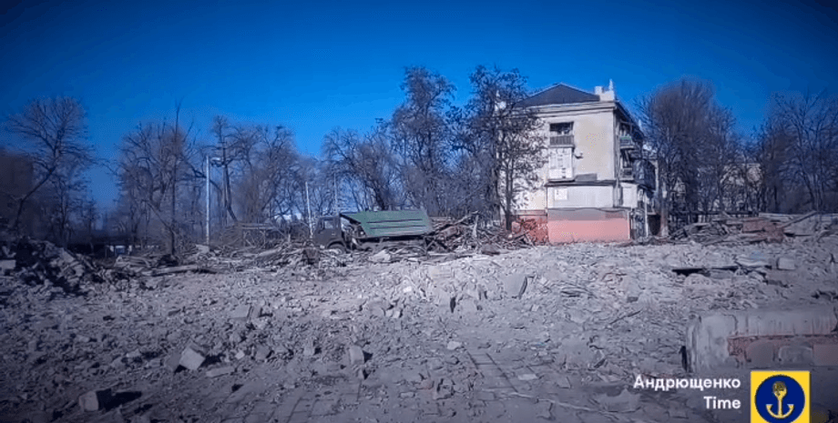 маріуполь, маріуполь сьогодні, зруйнований будинок