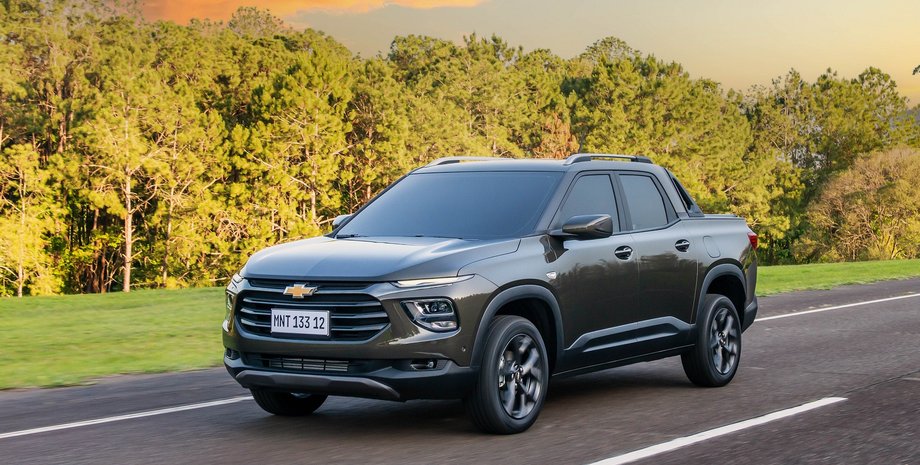 Chevrolet Montana 2023,Chevrolet Montana, пикап Chevrolet, новый Chevrolet Montana, шевроле монтана, пикап шевроле