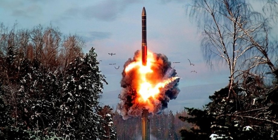 РС-26 "Рубеж", ракета, запуск, ліс, зима