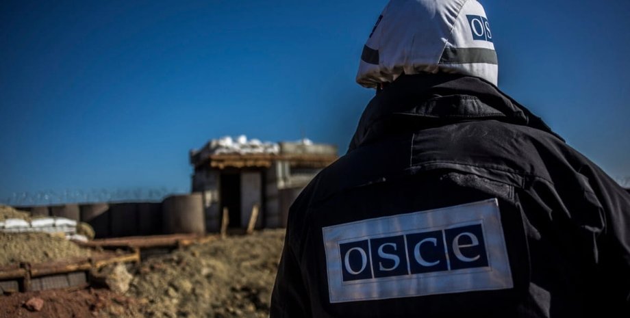 СММ ОБСЕ, наблюдатели ОБСЕ, Донбасс, Вознесеновка, ОРДЛО, вагоны, боевики