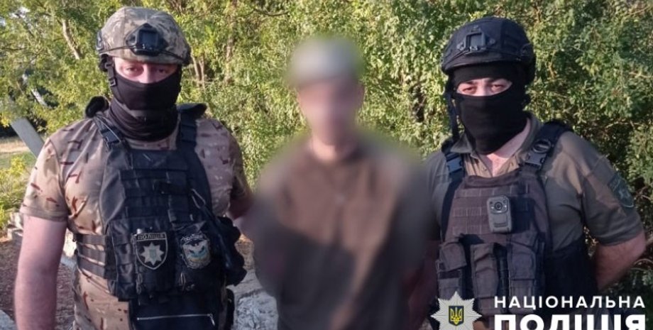 Военный-подрывник с Никопольщины, дезертир Никополь, военный граната Никополь, военный подрыв Никополь, военный задержание Нацполиция