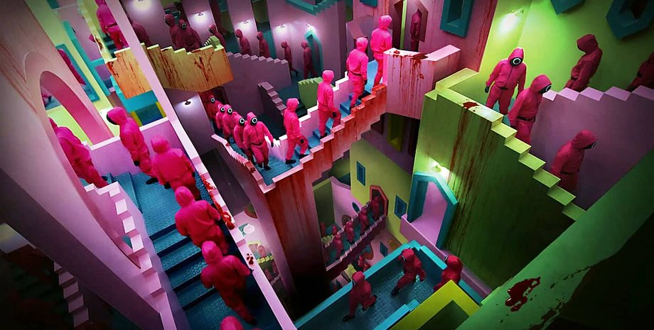 Кадр из Игры в Кальмара