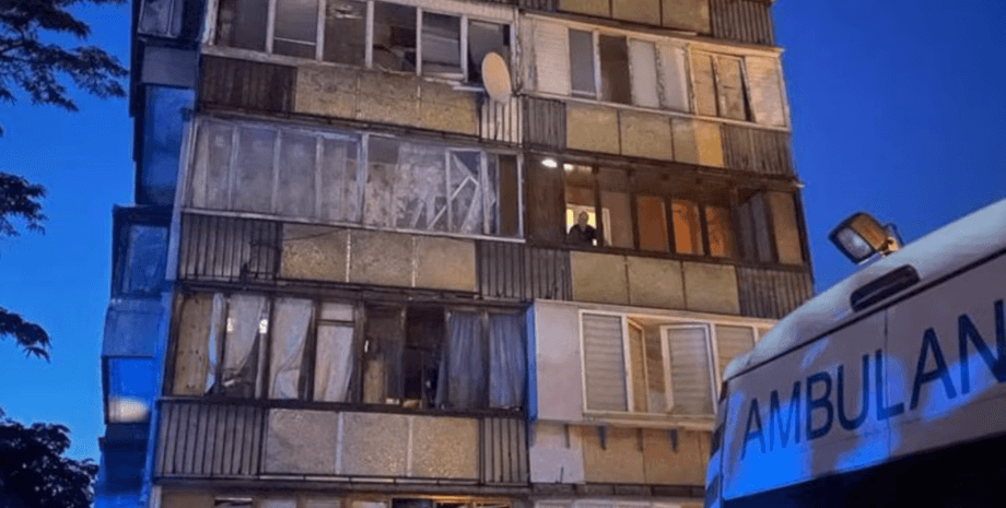 киев обстрел, обстрел киева 1 июня, ракетный удар киев