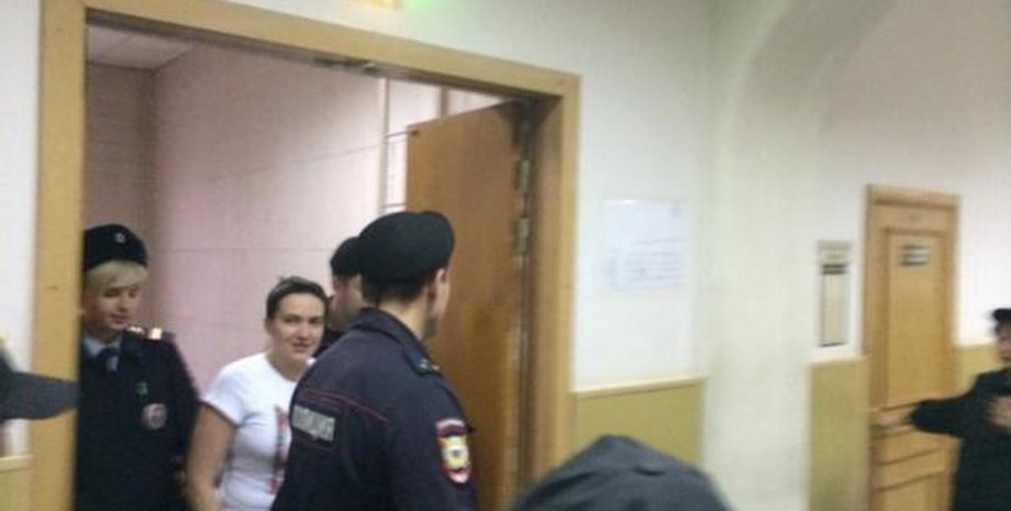 Надежда Савченко / Фото: twitter.com/moscow_advokat