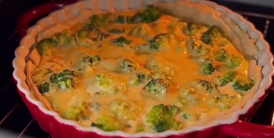 пирог с лососем