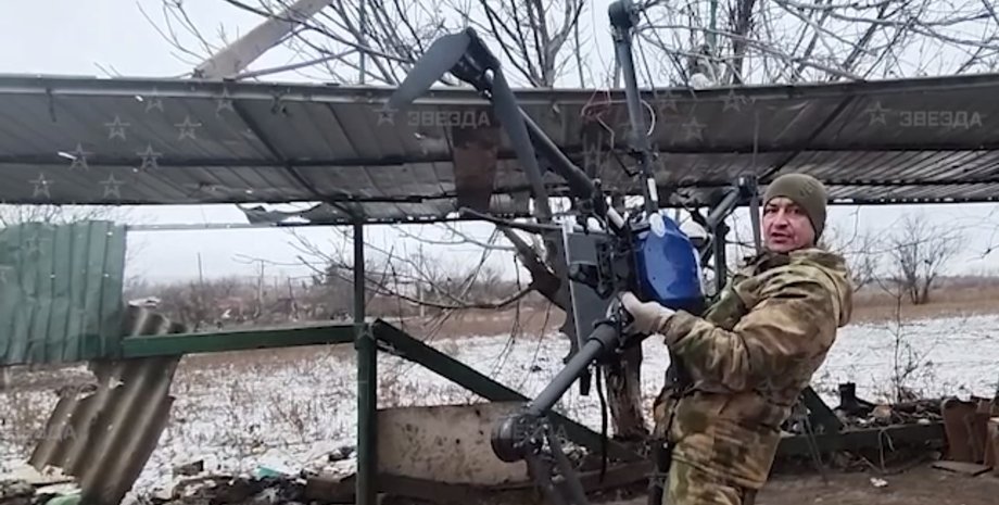 Ігор Лапік з дроном ЗСУ