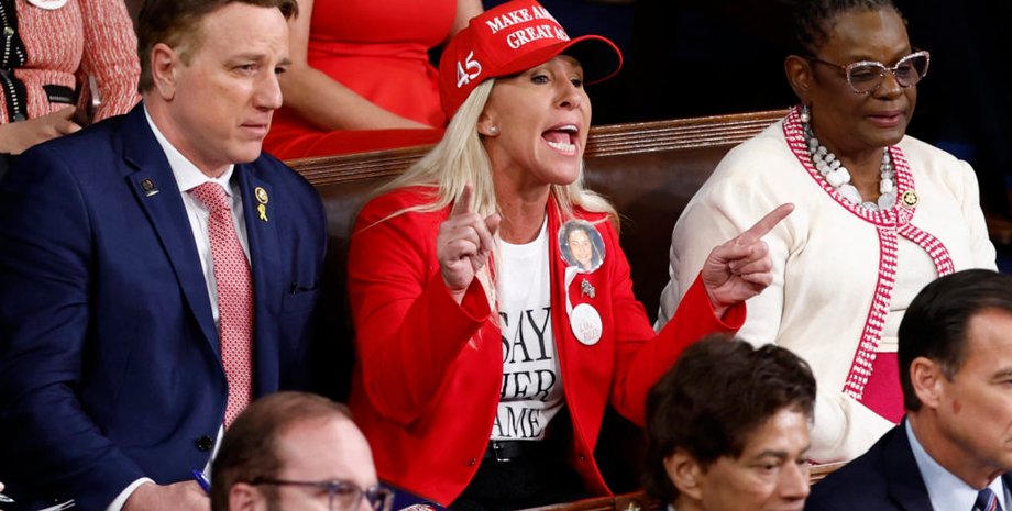 Марджорі Тейлор Грін, сенатор, американський сенатор, трампіст, теорія змови