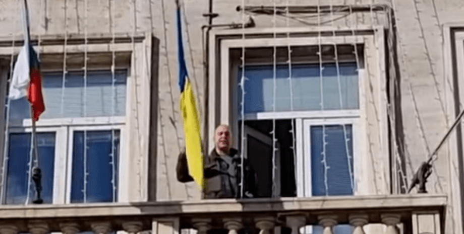 Болгария, София, флаг, Украина, муниципалитет, политик, Атанас Стефанов, видео