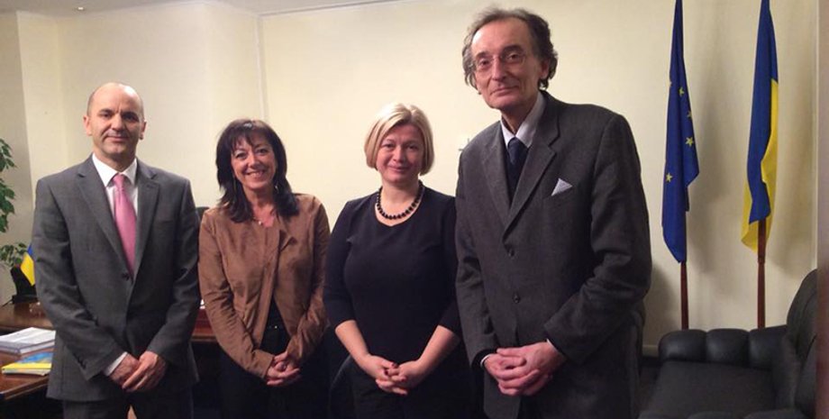 На встрече с представителем гендирекции Европейской Комиссии / Фото: facebook.com/iryna.gerashchenko