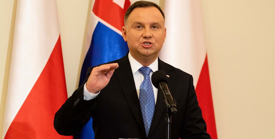 Анджей Дуда выступление перед послами