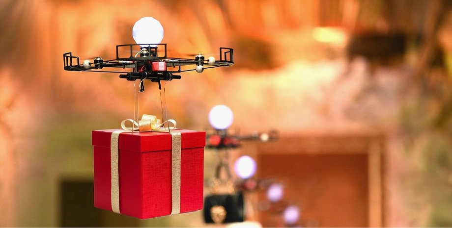 дрон, подарок