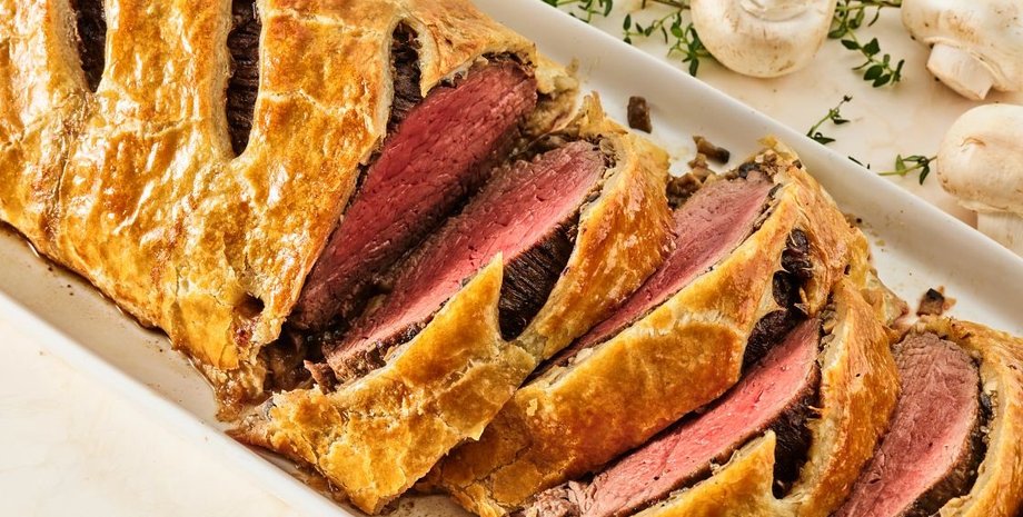 Говядина "Веллингтон", говядина веллингтон рецепт, говядина веллингтон как приготовить