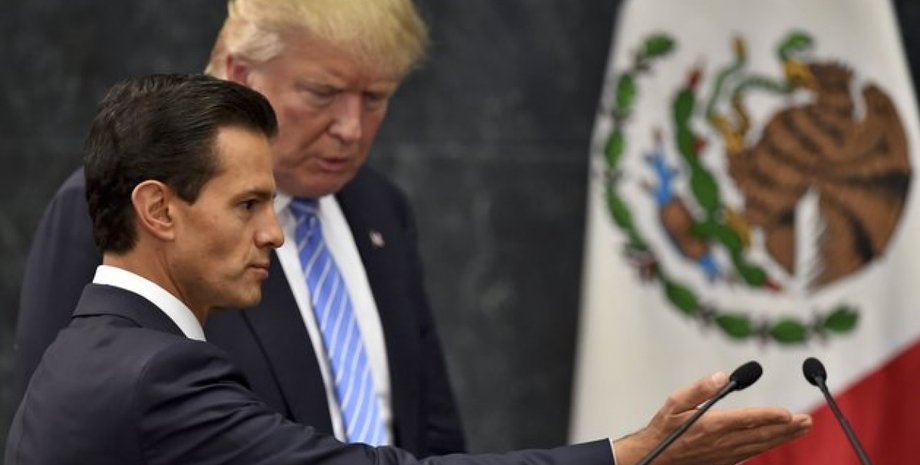 Энрике Пенья Ньето и Дональд Трамп / Фото: huffingtonpost.com