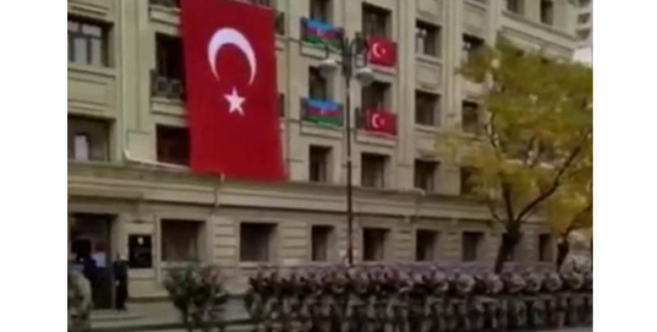 Азербайджан, Турция, парад победы