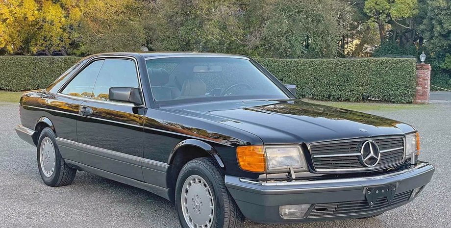 Mercedes W126, Mercedes 560 SEC, купе Mercedes, капсула времени