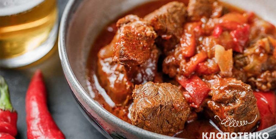 тушеная говядина, жаркое, рецепт тушеного мяса