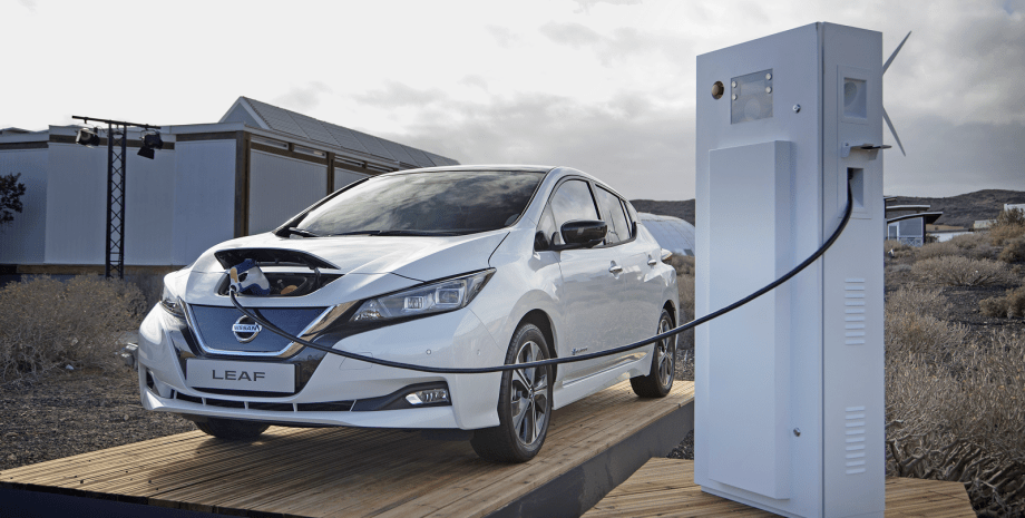 Nissan Leaf, электромобили Nissan, электрокары Nissan