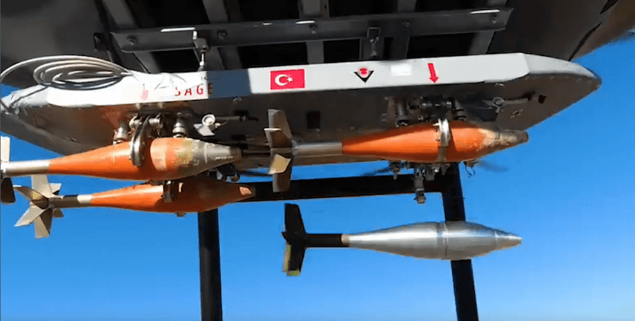 сброс мин с дронов