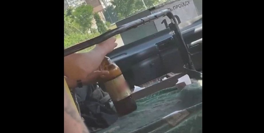 Київ, маршрутка, водій, провокація,