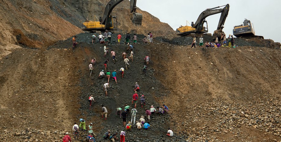 Добыча нефрита в Мьянме / Фото: wtop.com