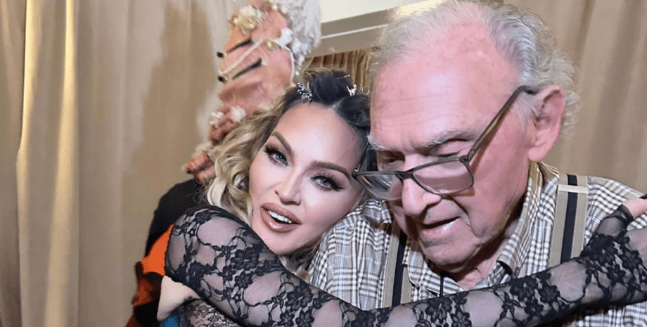 Мадонна с отцом, отец мадонны, Сильвио Чикконе, семья мадонны, день рождения, поздравления