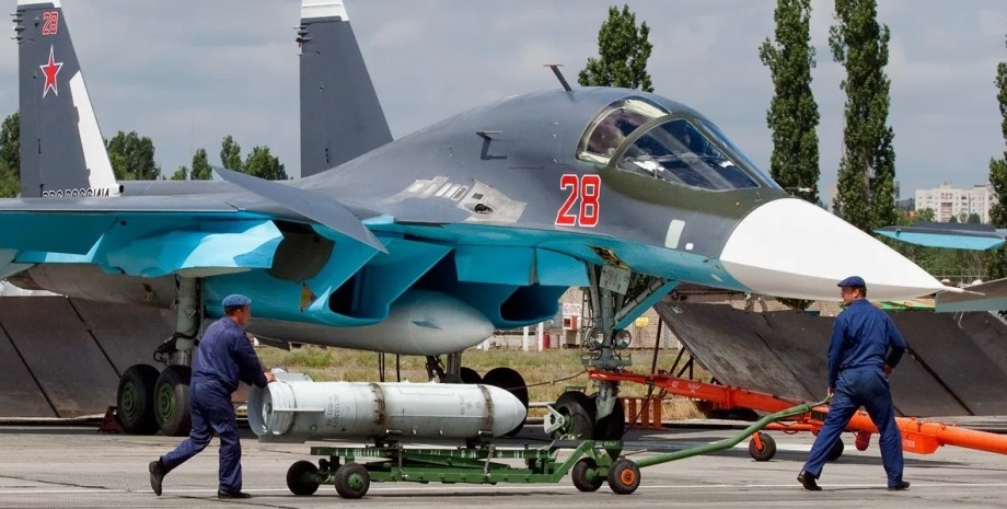 самоелет Су-34 ВКС РФ