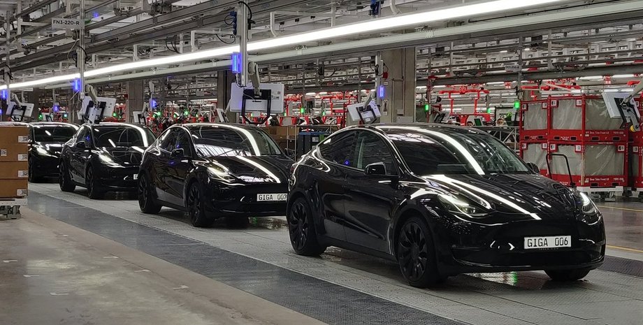 Tesla, продажі Tesla, електромобілі Tesla