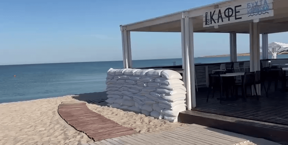 кафе, крым, черное море, бухта караджа