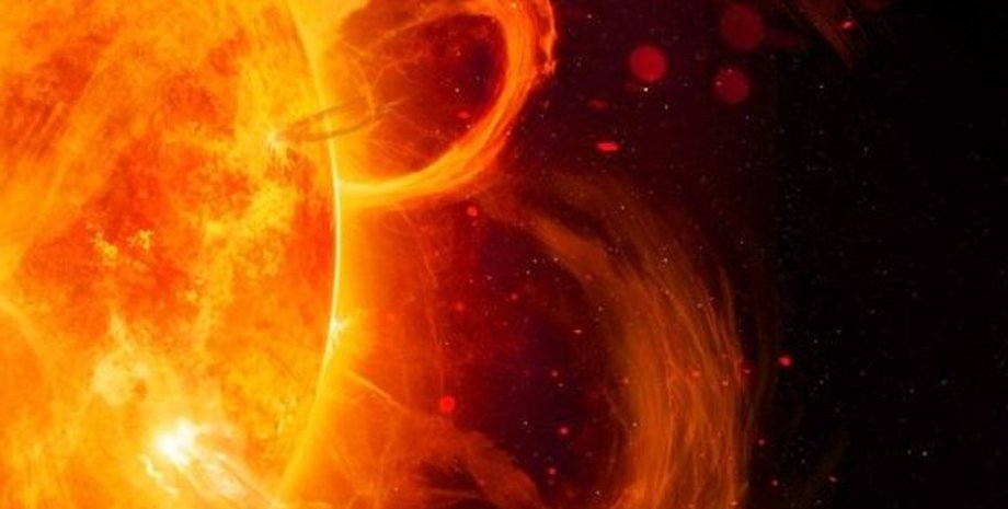 Солнечный ветер, солнце