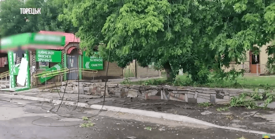 Торецьк обстріл сьогодні атака окупанти зупинка ЗС РФ війна вторгнення