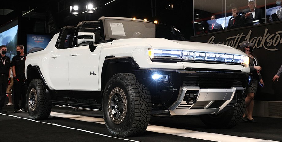 Hummer, GMC Hummer EV, электрический пикап GMC Hummer