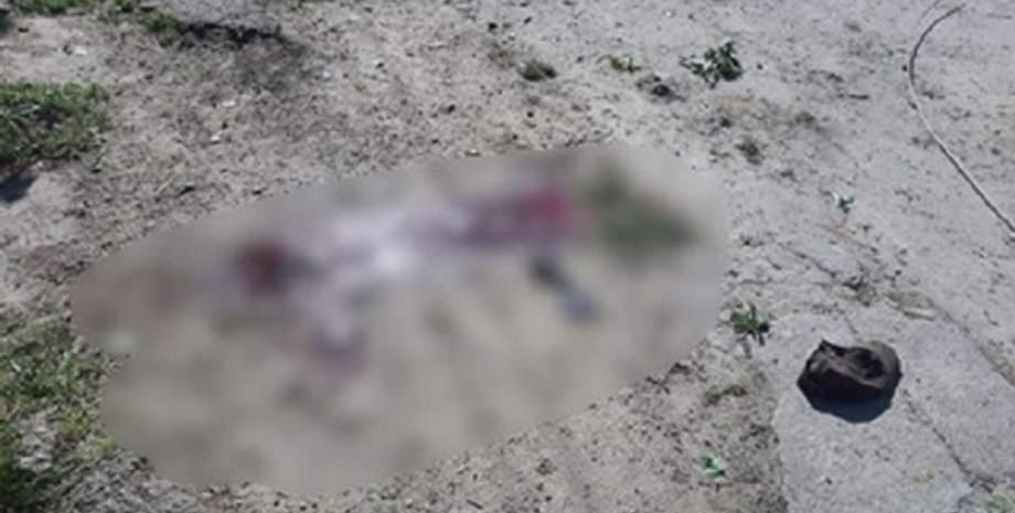 херсон, тело погибшего ребенка в херсонской области, тело в зеленовке, ракетный обстрел рф