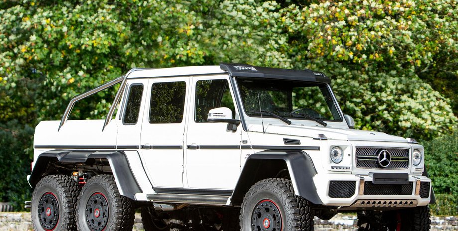 Mercedes-Benz G63 AMG 6X6, Mercedes G63 AMG 6X6, шестиколесный Гелендваген, Mercedes G-Class 6X6