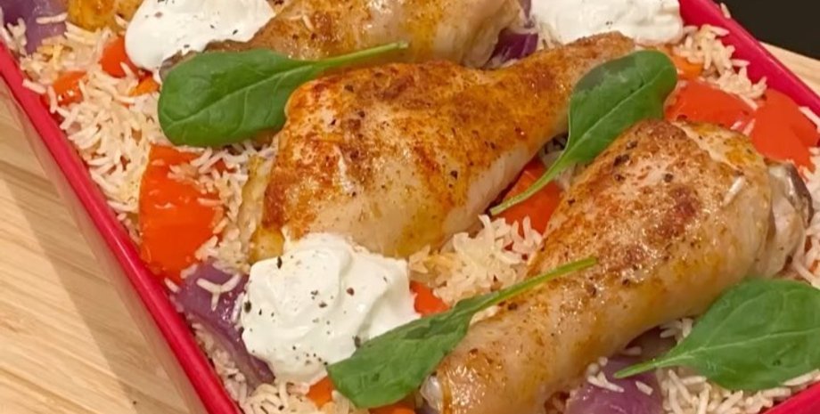 курка з овочами