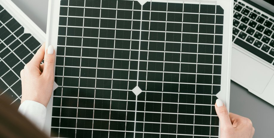 Солнечная панель, титан, Япония, фото