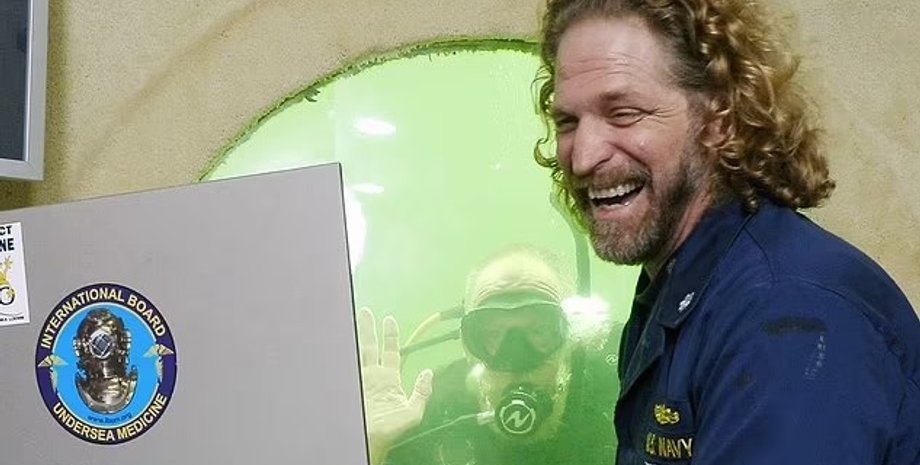 джозеф дітурі, експеримент під водою, 100 днів під водою