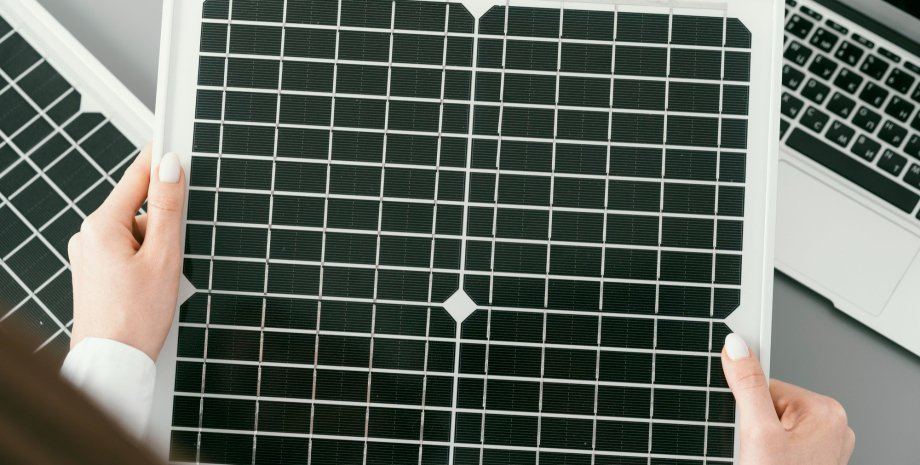 Сонячна панель Сонячна панель, титан, Японія, фото