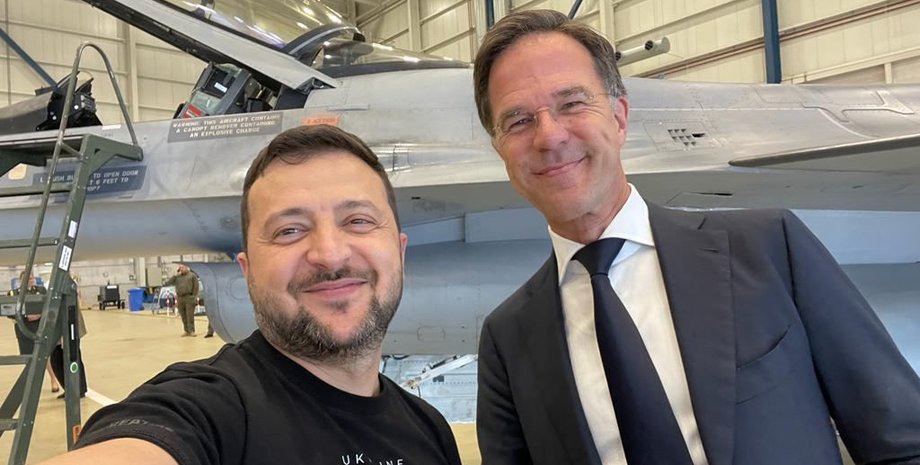 Владимир Зеленский, Марк Рютте