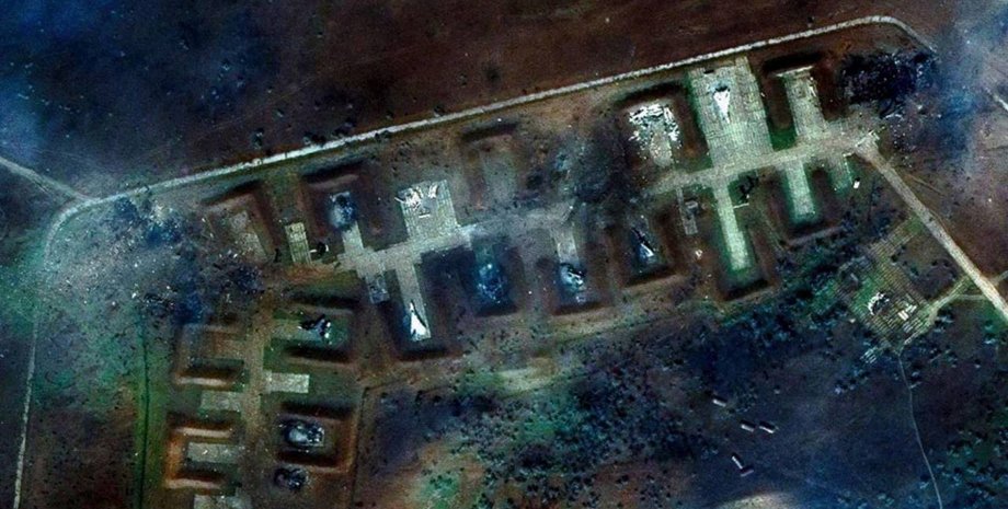 атака, взрывы, аэродром, военный объект, Крым, Крымский полуостров