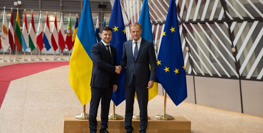 Владимир Зеленский и Дональд Туск / Фото: twitter/APUkraine