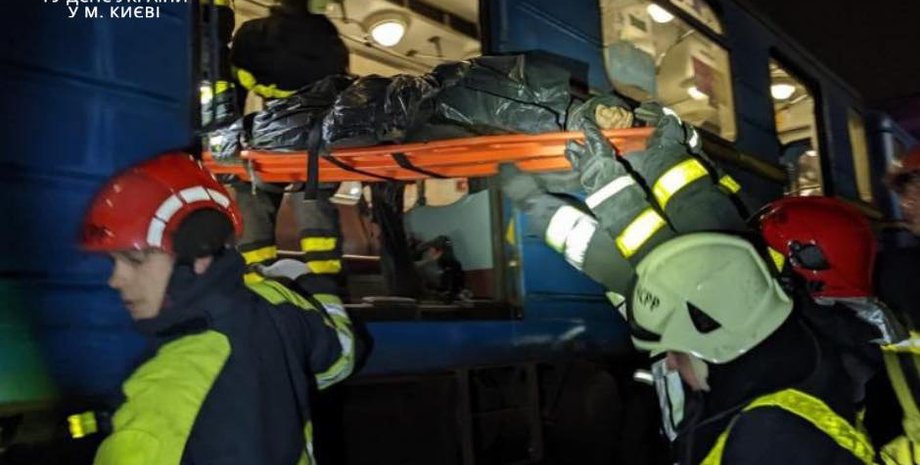 гсчс, спасатели, метрополитен, метро, киев