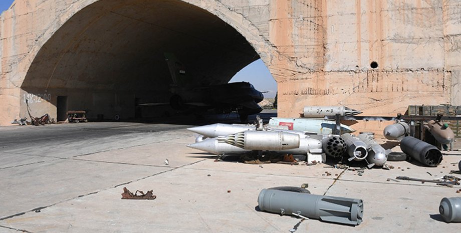 авіабаза шайрат, сирія, ізраїль, аеродром, хомс