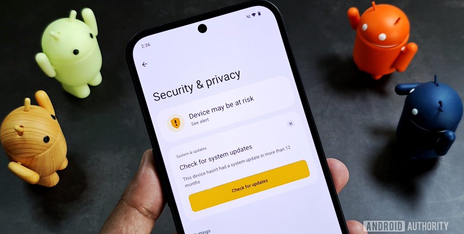 смартфон налаштування безпеки Android