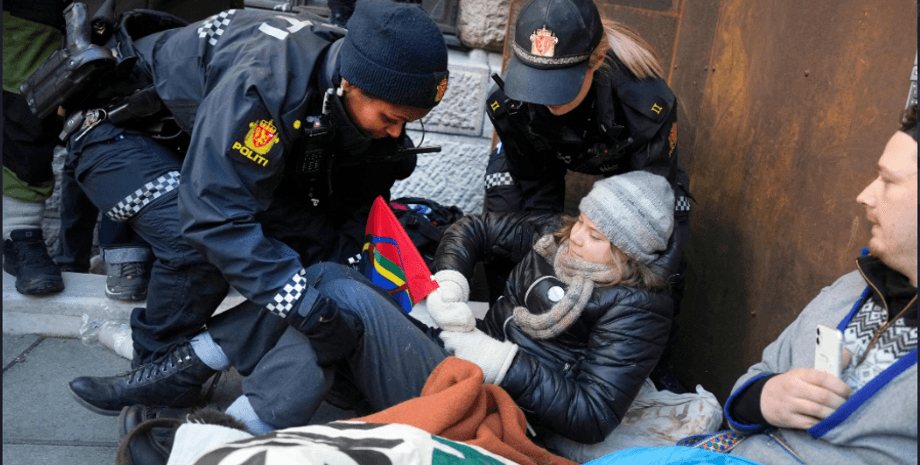 Грета Тунберг, Грета Тунберг задержание, экоактивизм