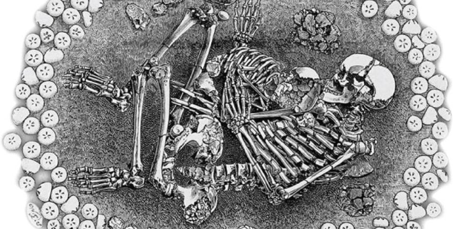 захоронение, культура, ученые, исследования, археологи, археология, мать, ребенок, Великобритания, скелет, останки, могила, люди, община, родственная связь, ДНК